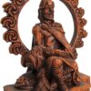 Small Celtic God Lugh Statue Wood Finish