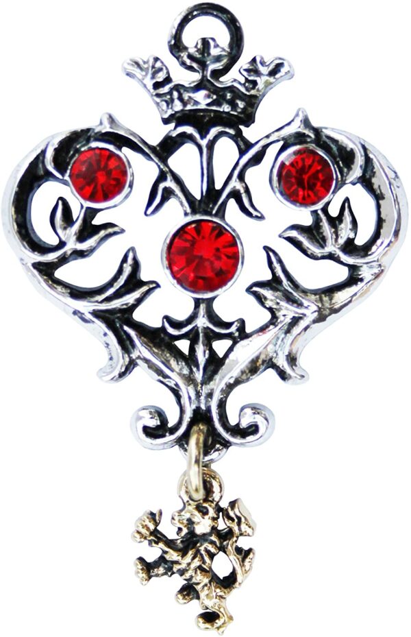 Lost Treasures of Albion Lion Heart for Leadership Pendant Charm Amulet Talisman