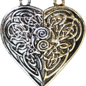 Lost Treasures of Albion Tristan & Iseult Love Token Pair for Love & Friendship Pendant Charm Amulet Talisman