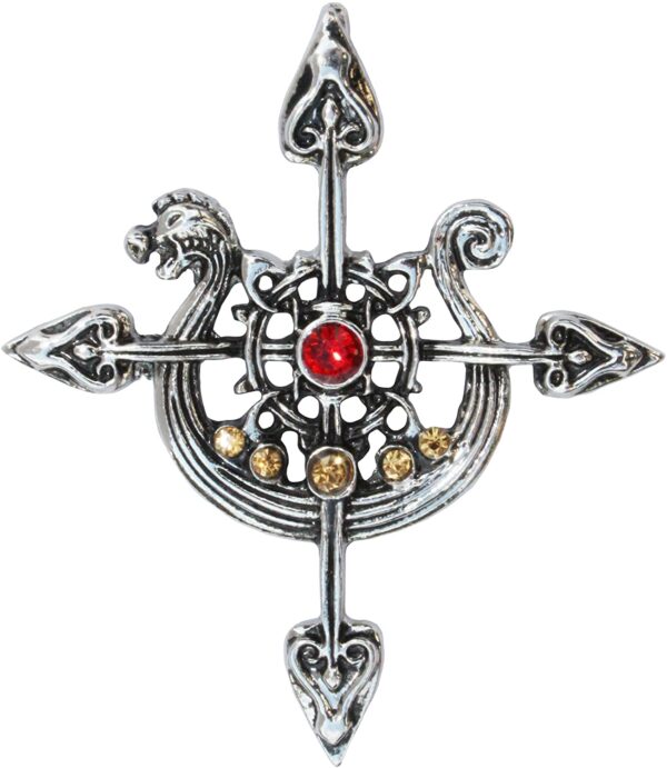 Lost Treasures of Albion The Yorvik Compass for Safe Travels Pendant Charm Amulet Talisman