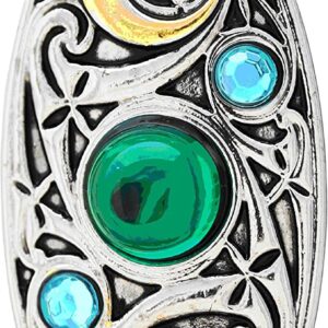 Mythic Celts Moon Shield for Clarity and Reflection Pendant Charm Amulet Talisman