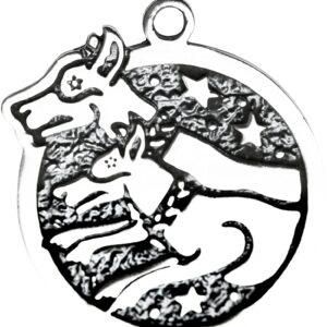 Cwn Annan (14 Feb - 8 Mar) Celtic Birth Charm to invoke Mystery Talisman Amulet Pendant