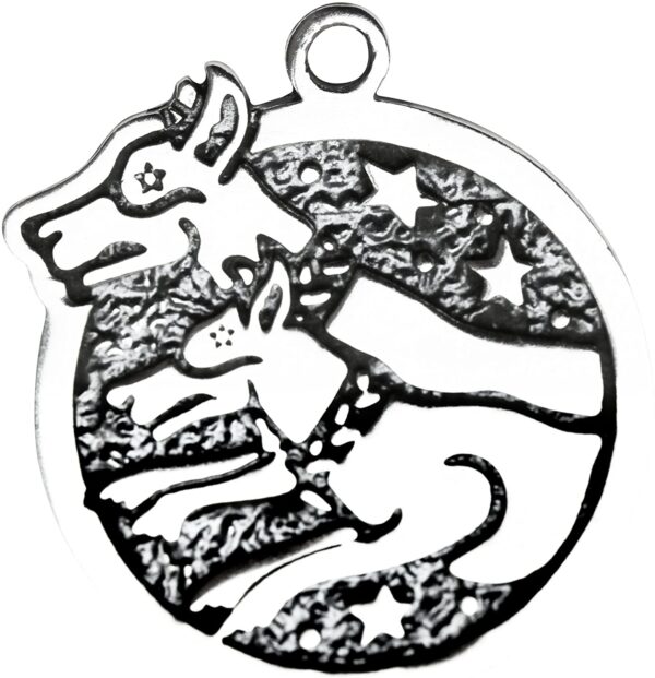 Cwn Annan (14 Feb - 8 Mar) Celtic Birth Charm to invoke Mystery Talisman Amulet Pendant