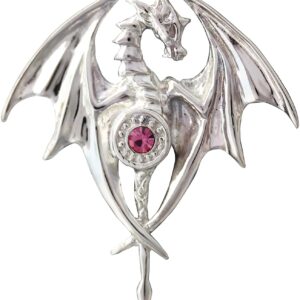 Dragon Goddess Mythical Companion Pendant for Balance & Harmony by Anne Stokes