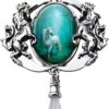 Forest Unicorn Enchanted Cameo Pendant by Anne Stokes