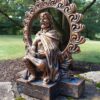 Small Celtic God Lugh Statue Bronze Finish