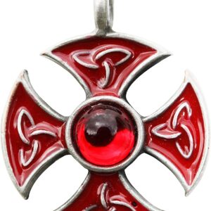 Knights Templar Consecration Cross for Nobility and Higher Purpose Pendant Amulet