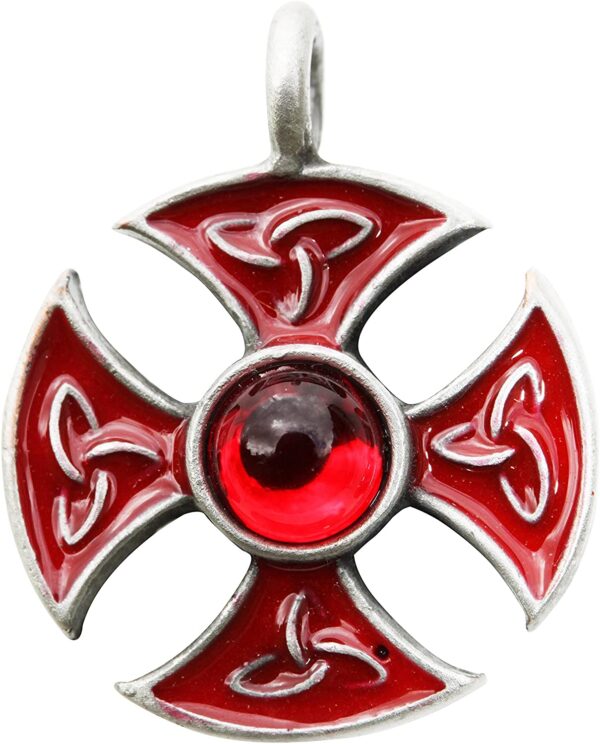 Knights Templar Consecration Cross for Nobility and Higher Purpose Pendant Amulet