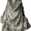 Small Goddess Rhiannon Bust Statue in Stone Finish