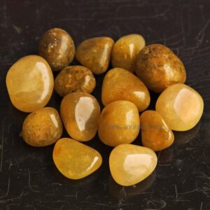 Crystal Healing~Aventurine, Yellow Tumbled Stone