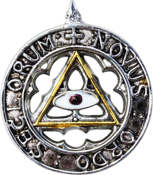 Knights Templar New Order of the Ages for an Enlightened and Happy Future Pendant Amulet