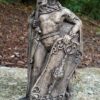 Small Goddess Morrigan Statue Stone Finish