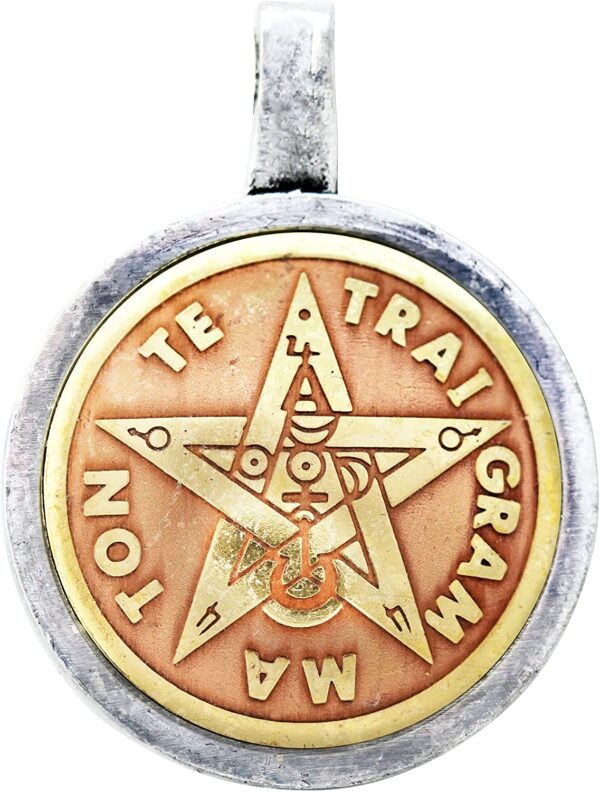 Enchanted Jewelry Tetragrammaton Talisman for Divine Guidance & Knowledge Amulet Charm