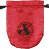 Red Satin Black Cat Tarot/Rune Bag