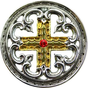 Knights Templar Engrailed Cross for the Meaning of Life Pendant Amulet