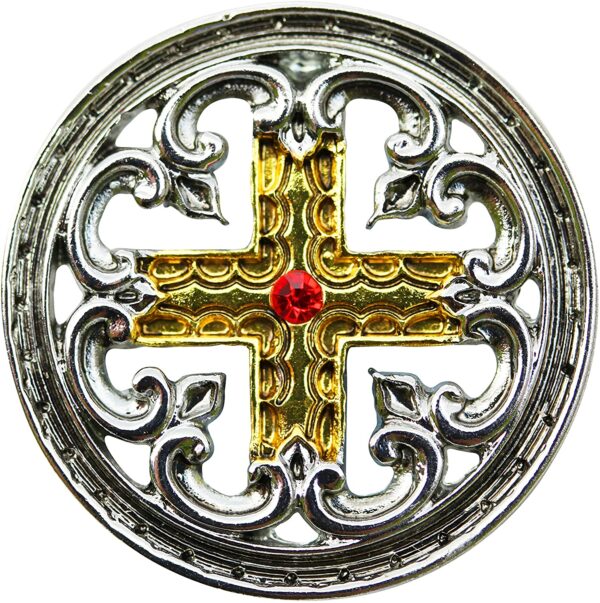 Knights Templar Engrailed Cross for the Meaning of Life Pendant Amulet