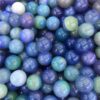 Crystal Healing~Beautiful Agate Ball blue handmade Crystal Sphere Gemstone Hand Massager ball for decoration  stone healing 20mm