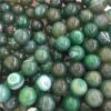 Crystal Healing~Beautiful Agate Ball green handmade Crystal Sphere Gemstone Hand Massager ball for decoration  stone healing 20mm