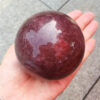 Crystal Healing~Beautiful Natural Strawberry Quartz Crystal Ball mineral crystals quartz crystal ball