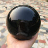 Crystal Healing~Big  Natural Black Obsidian Sphere Large Crystal Ball Healing Stone