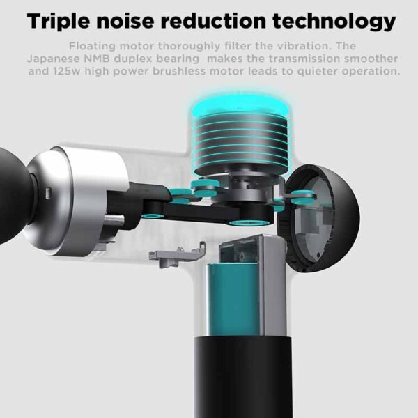 Health Energy~Massage Gun Electric Neck Massager Smart Hit Fascia Gun for Body Massage Relaxation Fitness Muscle Pain Relief