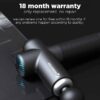 Health Energy~Massage Gun Electric Neck Massager Smart Hit Fascia Gun for Body Massage Relaxation Fitness Muscle Pain Relief