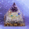 Reiki Pyramid~Chakra Orgonite Pyramid Natural Stone Reiki Healing Energy Tree Of Life Orgonite Resin Decorative