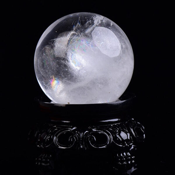 Natural Dream Amethyst Ball Polished Globe Massaging Ball Reiki Healing