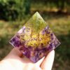 Orgone Pyramid~HANDMADE AMETHYST TREE OF LIFE ORGONE PYRAMID 60MM