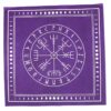 Altar Cloth~High Quality 50.5x50.5cm Tarot Tablecloth Triple Moon Pentagram Pagan Altar Tarot Cloth Flannel For Board Game Entertainment
