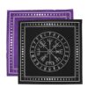 Altar Cloth~High Quality 50.5x50.5cm Tarot Tablecloth Triple Moon Pentagram Pagan Altar Tarot Cloth Flannel For Board Game Entertainment