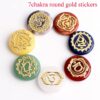 Crystal Set~High Quality Set of 7 Chakra Stones Symbols Stone Set Palm Natural Stone Crystal Gemstones Fengshui Decor Reiki Healing