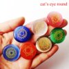 Crystal Set~High Quality Set of 7 Chakra Stones Symbols Stone Set Palm Natural Stone Crystal Gemstones Fengshui Decor Reiki Healing
