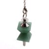 Natural Gnergy Gemstone~ Energy Tower Natural Healing Pendulums Stone Green Aventurine Pendant Pendulum Dowsing Stone Chakra Jewelry