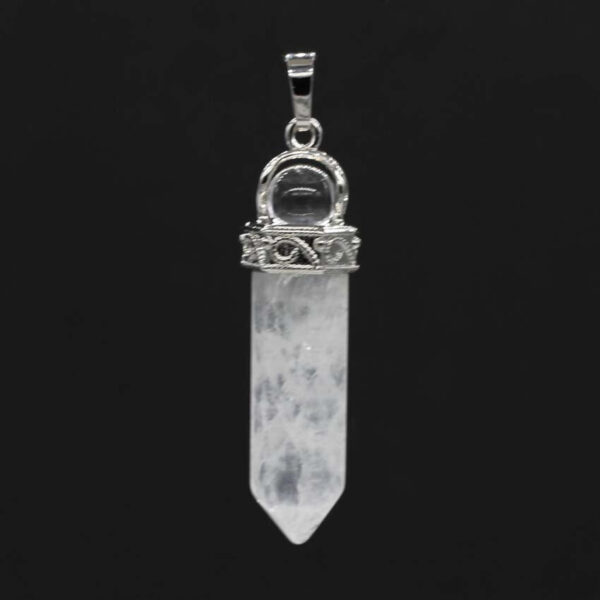 Natural Gnergy Gemstone~ Natural Healing Crystal Quartz Pendulums Amethysts Black Agates Hexagon Prism Srone Pendant Pendulum Chakra Jewelry