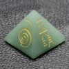 Natural Gnergy Gemstone~ Natural Stone Healing Crystal Quartz Carve Rune Pendant Pyramid Pendulum Reiki Energy Pendulos Therapy Healing Stone Jewelry