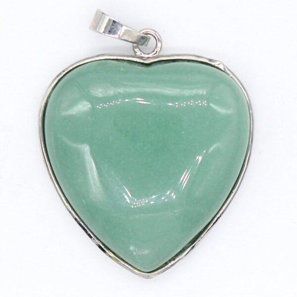 Natural Gnergy Gemstone~ Silver Plated Forever Love Heart Lapis Lazuli Pendant For Anniversary Blue Turquoises Stone Jewelry
