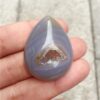 Crystal Healing~Natural Agate stones geode Design Women Men Best Friends Charming Crystal Stone Charms Pendant for Lovers 1pcs
