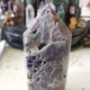 Natural Crystal Quartz Sphalerite Point Big wand towers Healing Stone Energy Ore Mineral Crafts Home Decoration