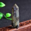 Crystal Point~Natural Crystal labradorite Quartz Point Healing Stone Hexagonal Prisms 50-80mm Obelisk Wand Treatment Stone DIY Gift 1PC