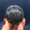 Crystal Healing~Natural Jade Stone black Ball home decoration gift 45-50mm