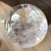 Natural Rock Polished Clear Quartz Balls White Crystal Sphere Healing| |