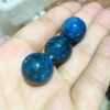Crystal Healing~Natural blue apatite stones Rock Crystal Quartz Mineral Sphere Globe Ball Chakra Reiki Healing Home decoration Crafts