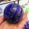 Crystal Healing~Natural crystal mineral lapis lazuli crystal ball stone for home decoration