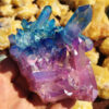 Crystal Healing~Natural crystal quartz rare and beautiful blue-violet pink quartz crystal cluster mineral healing specimen was sent to 1pcs rand