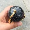 Crystal Healing~New arrivals natural Grey Feldspar Crystal ball tellurion cute globe crystal  stone Home decoration Fashion  Gift Office 1pcs