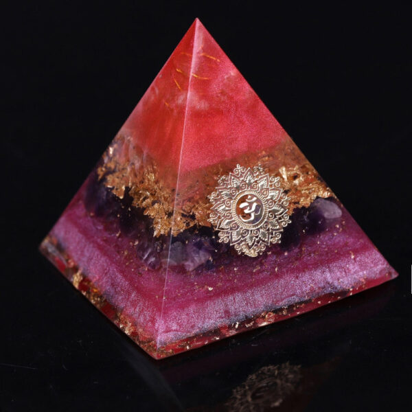 Reiki Pyramid~Reiki Orion/Ogan Energy Pyramid Orgonite Energy Converter Emotional Relationships Increase The Frequency Of Love Gift