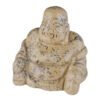 1.5''Healing Gem Stone Laughing Buddha Statue Figurine,Hand Carved Amulet Pocket Stone for Feng Shui Home Decoration