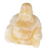 1.5''Healing Gem Stone Laughing Buddha Statue Figurine,Hand Carved Amulet Pocket Stone for Feng Shui Home Decoration