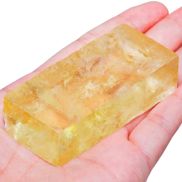 1lb (460g) Natural Yellow Calcite Crystal Mineral Healing Raw Rough Stones for Tumbling,Cabbing